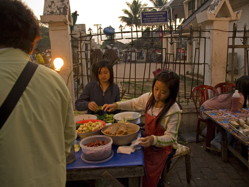 Food Stall, Luang Prabang